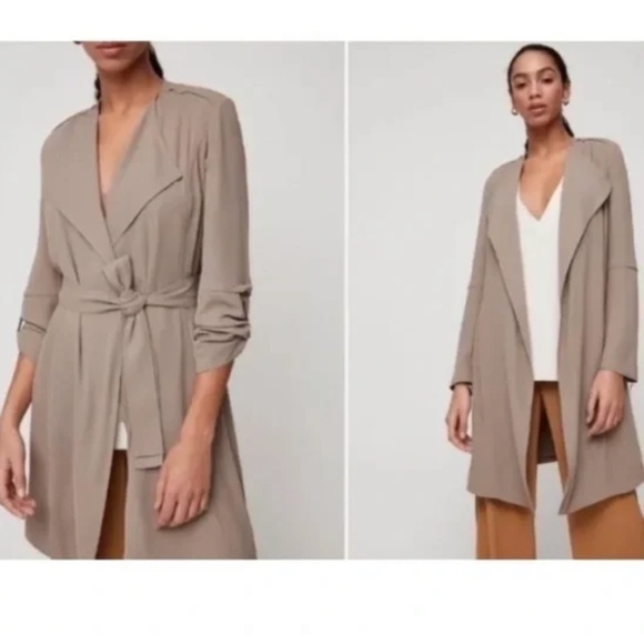 Aritzia Quincy trench coat size S - Picture 1 of 6